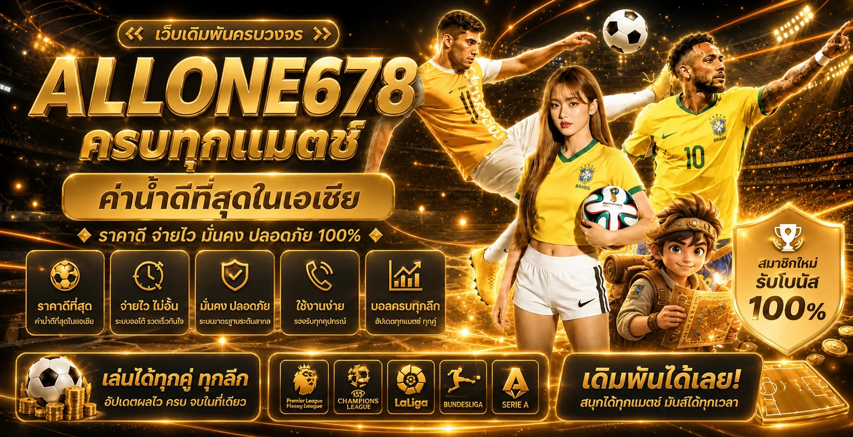 ภาพจุดหมายเดิมพันออนไลน์ ALLONE678 พร้อมตัวละครเกม